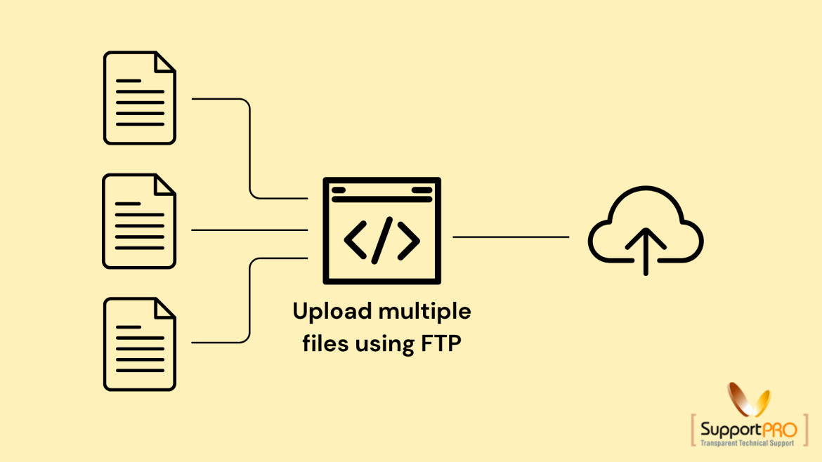 Upload multiple files using FTP