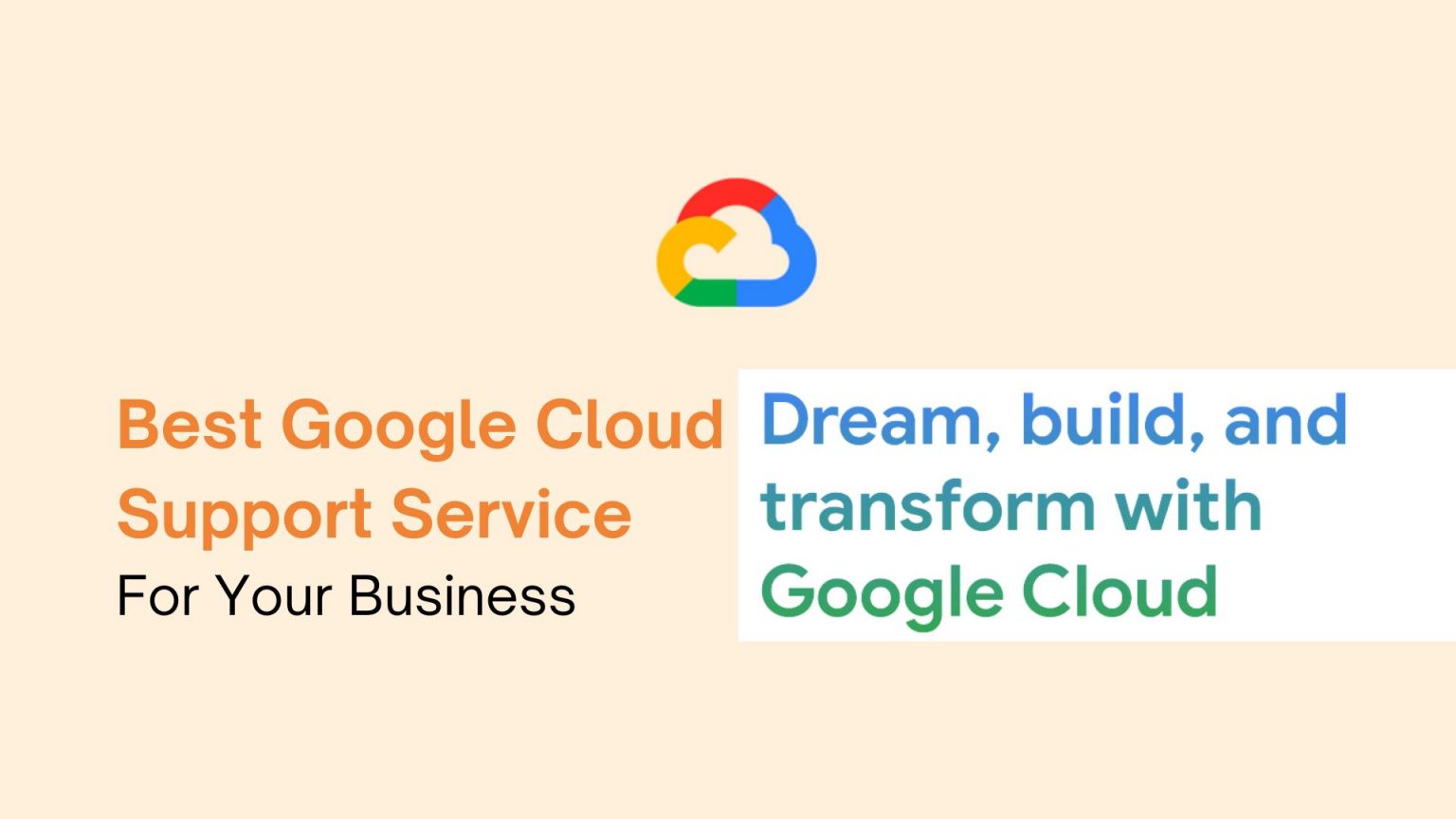 Google Cloud Support Services for Businesses | Guide
