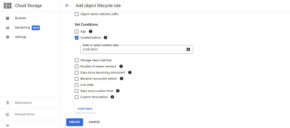 Google Cloud Storage Lifecycle Rules for Cost Optimization