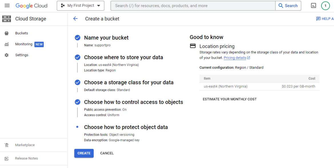 Configure Lifecycle Rules in Google Cloud Storage Buckets
