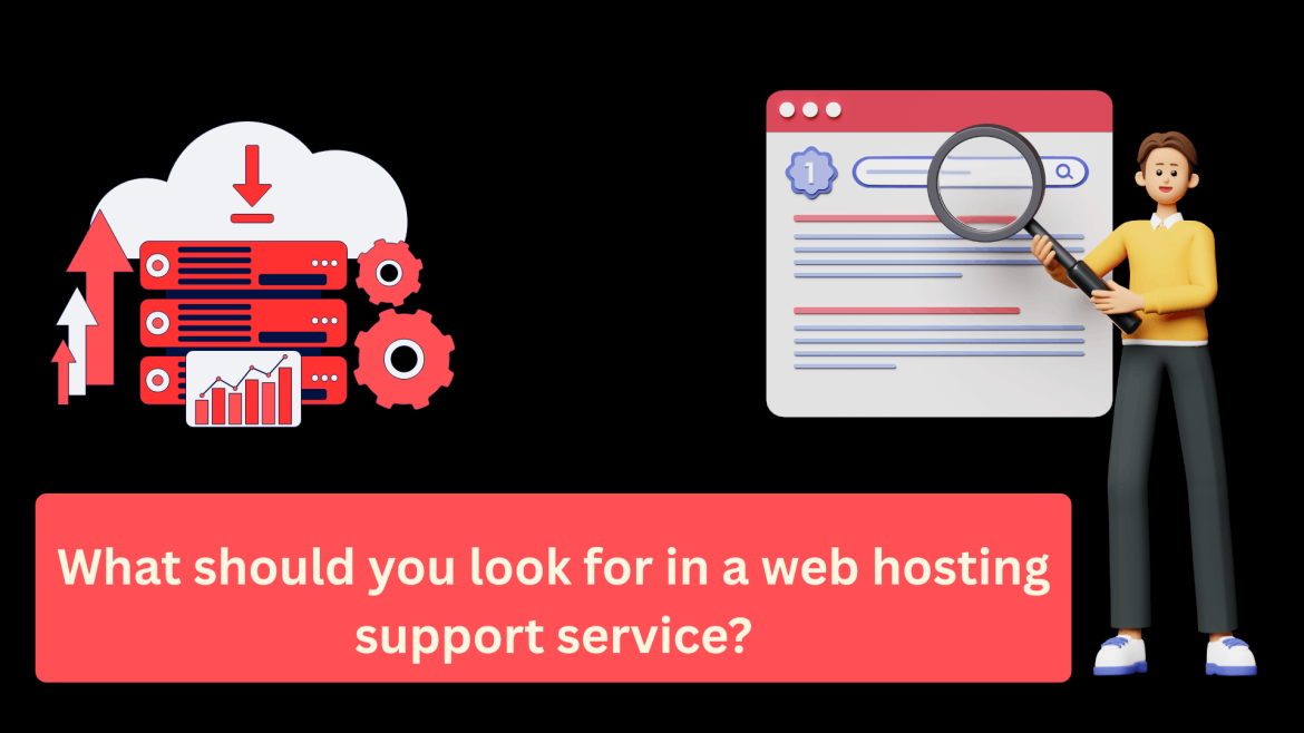 web hosting support service