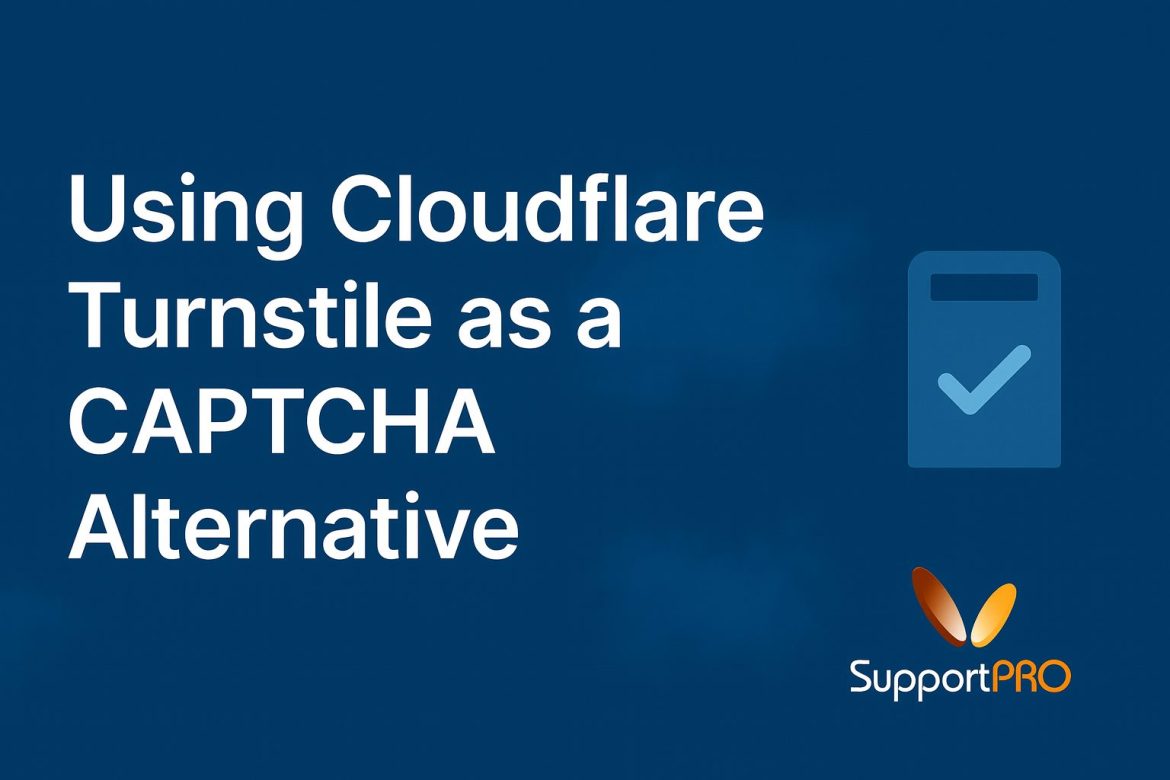Using Cloudflare Turnstile as a CAPTCHA Alternative    Using Cloudflare Turnstile as a CAPTCHA Alternative