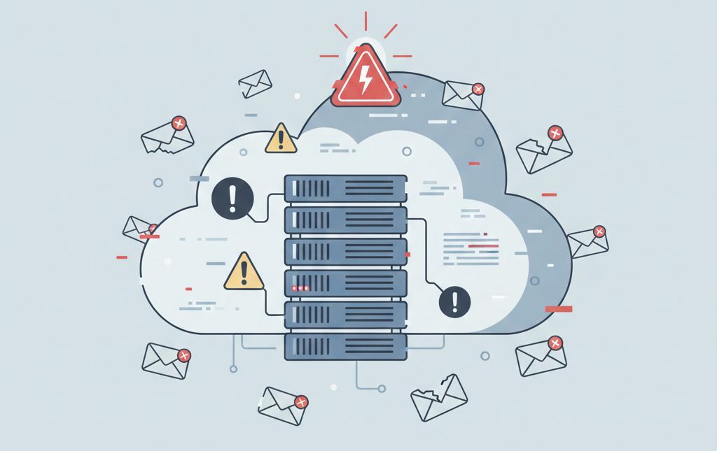 email server failure