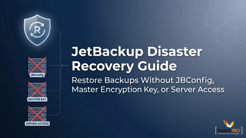 JetBackup Disaster Recovery Guide