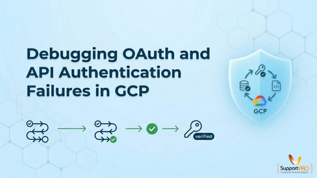 Debugging OAuth and API Authentication Failures in GCP