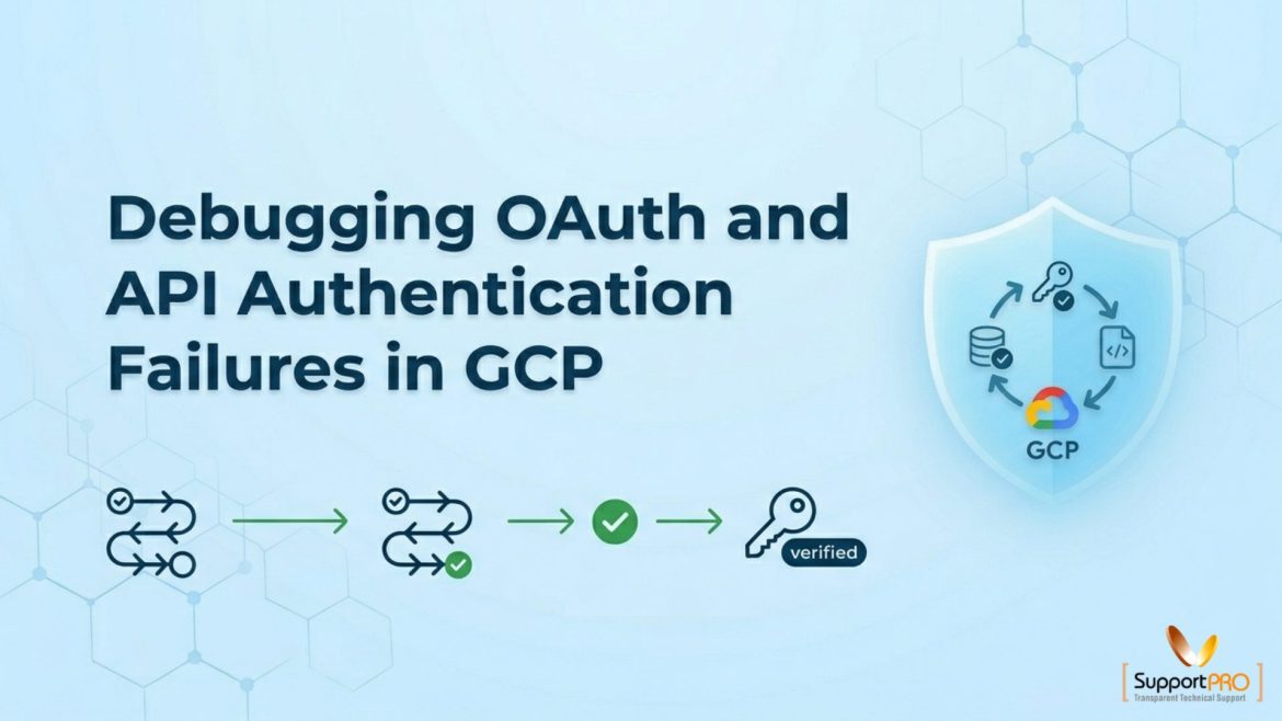 Debugging OAuth and API Authentication Failures in GCP